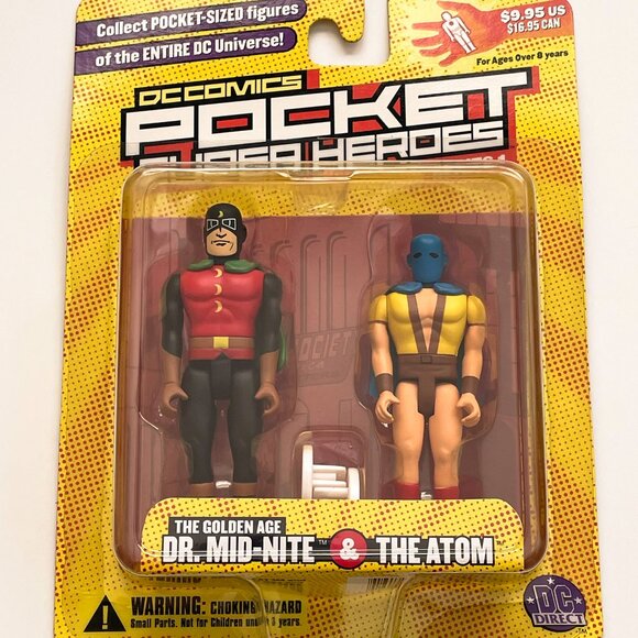 DC Comics Pocket Heroes 11 JLA Action Figure Lot Martian Manhunter Table Set - Picture 7 of 16